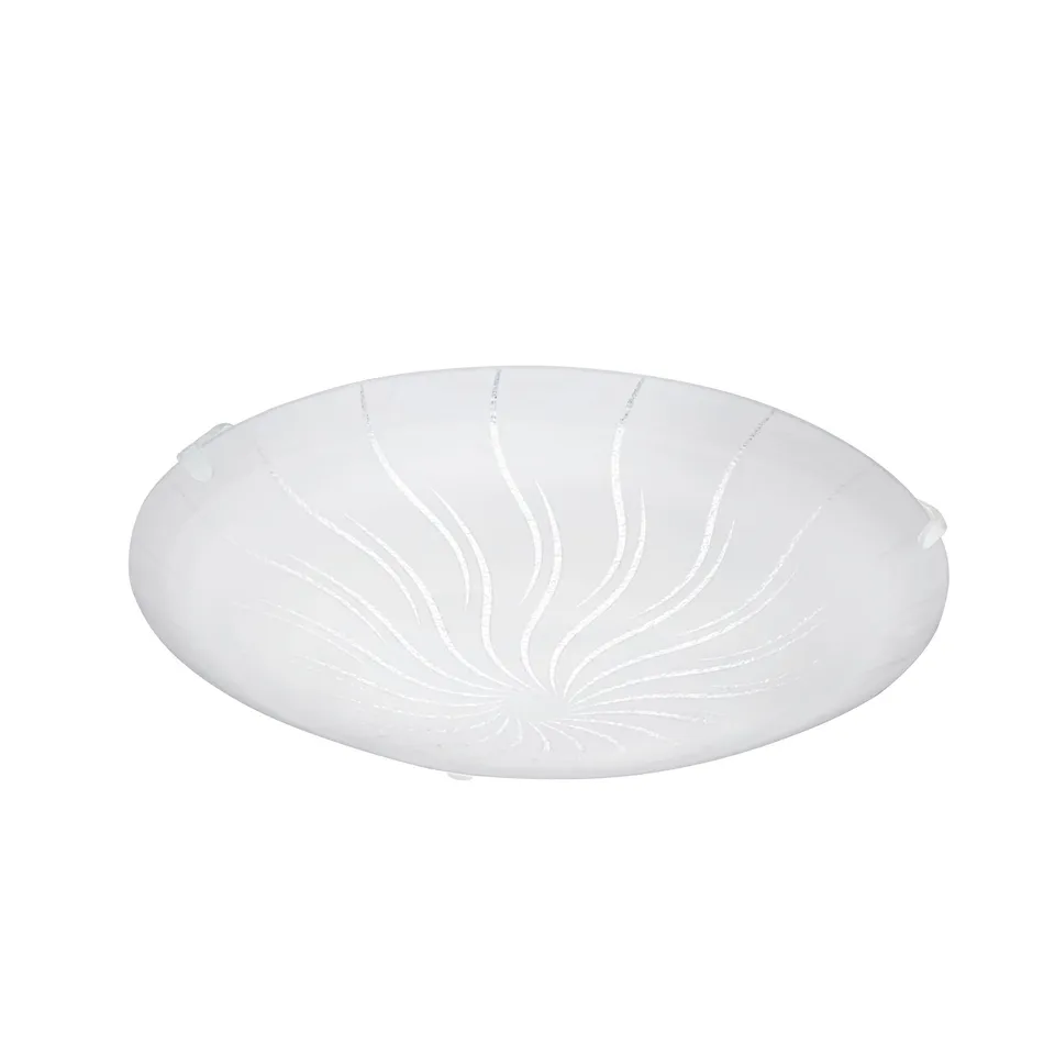 eglo-margitta-1-led-deckenleuchte-25-cm-klassisch-wei-kristall-warmwei image 1