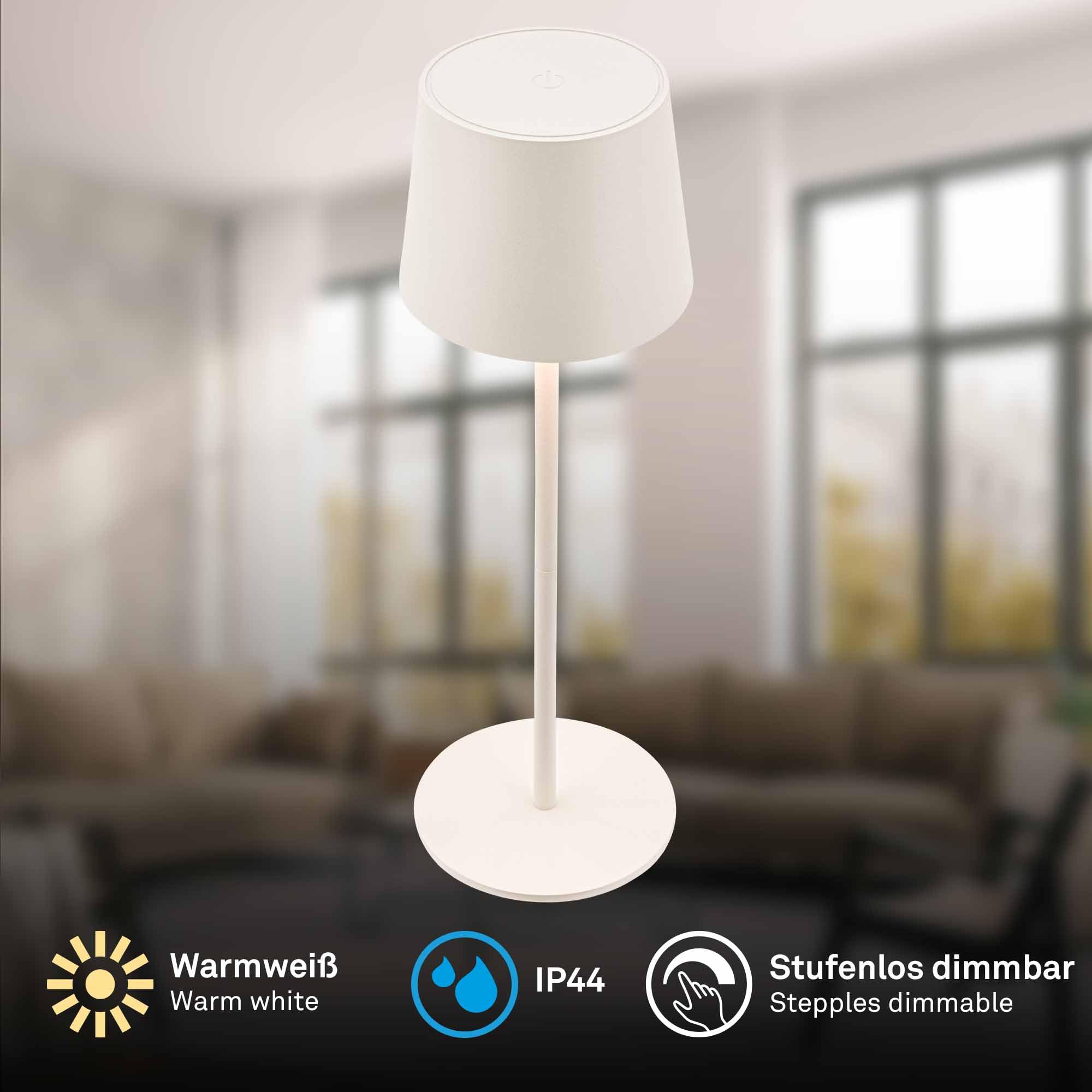 briloner-led-tischlampe-kabellos-ip44-altwei-touch-dimmbar-akku-usb-c-11x33-cm image 2