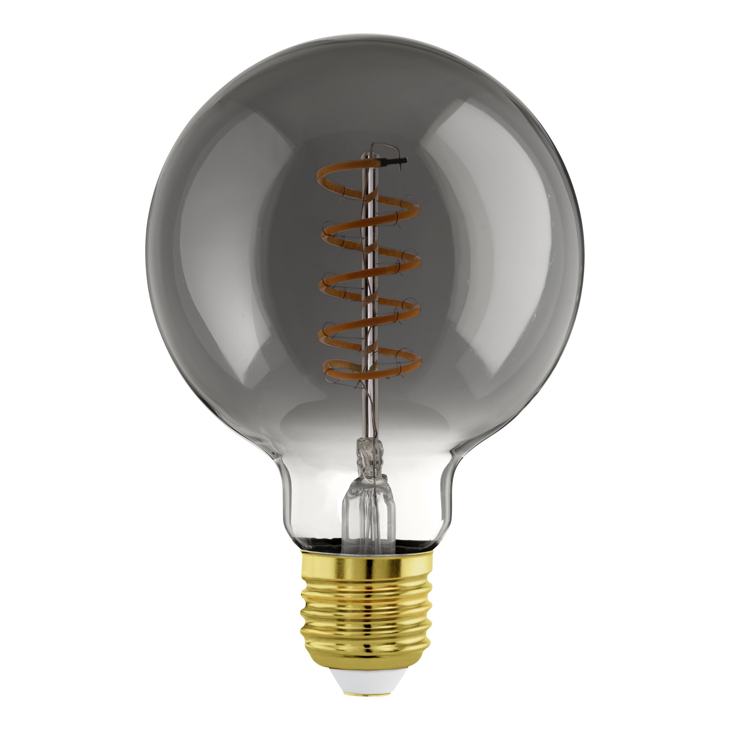 eglo-e14-spiral-vintage-p45-schwarz-transparent-4w-100lm-warmwei-2000k-dimmbar image 3