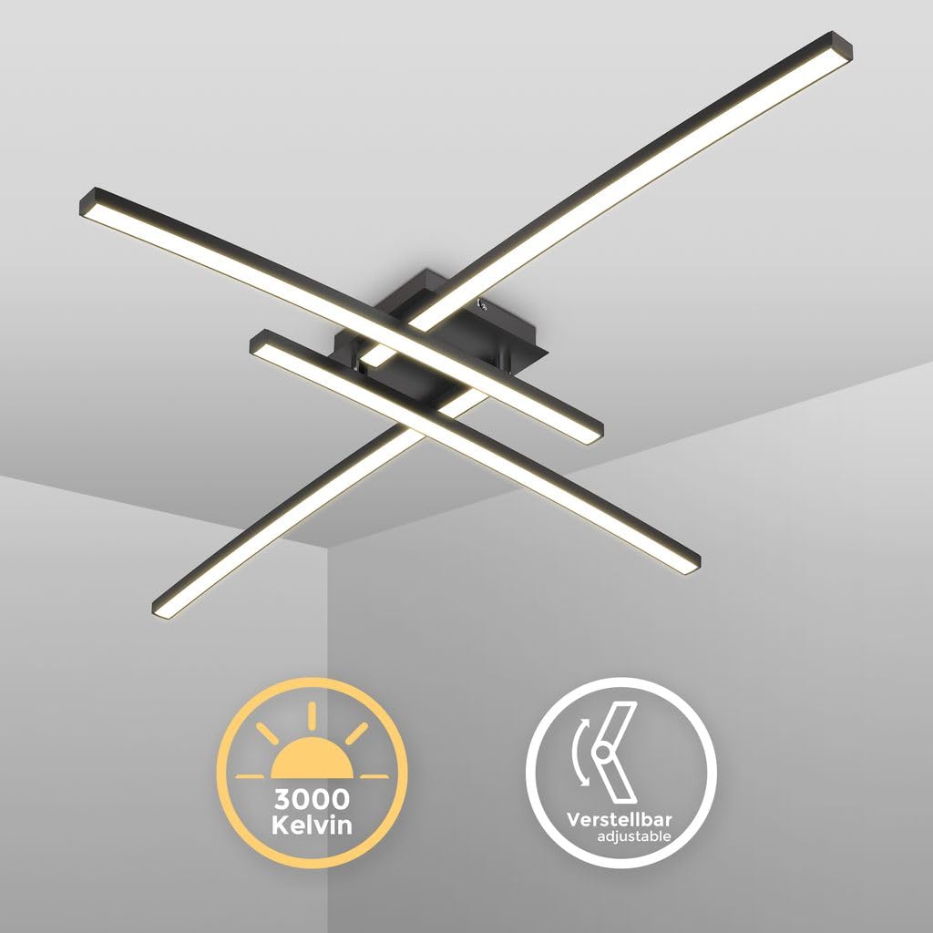 briloner-b-k-licht-led-deckenlampe-4-flammig-schwarz-69x49-cm image 2