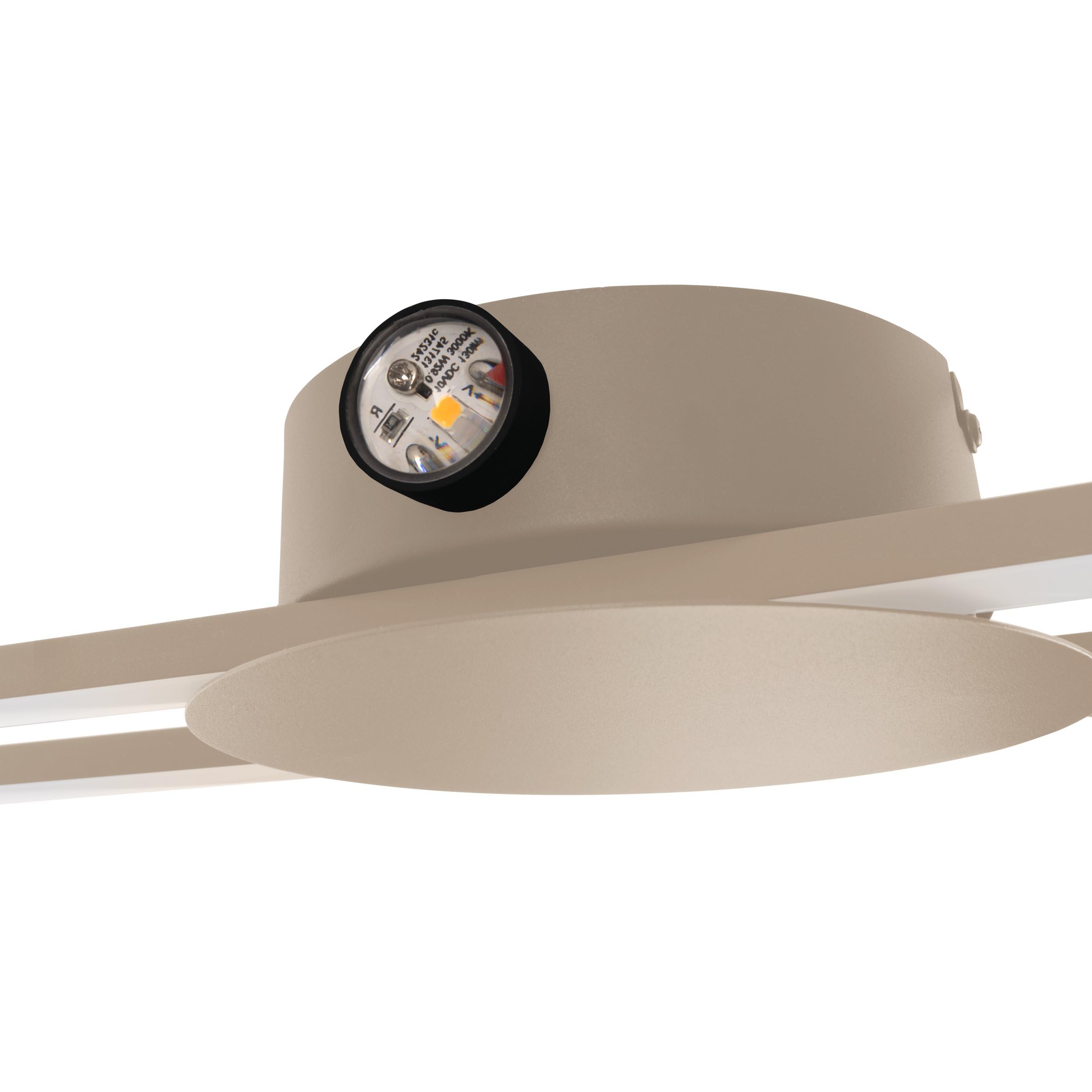 eglo-venticello-led-wandleuchte-stabform-75-cm-sandfarben-warmwei image 6