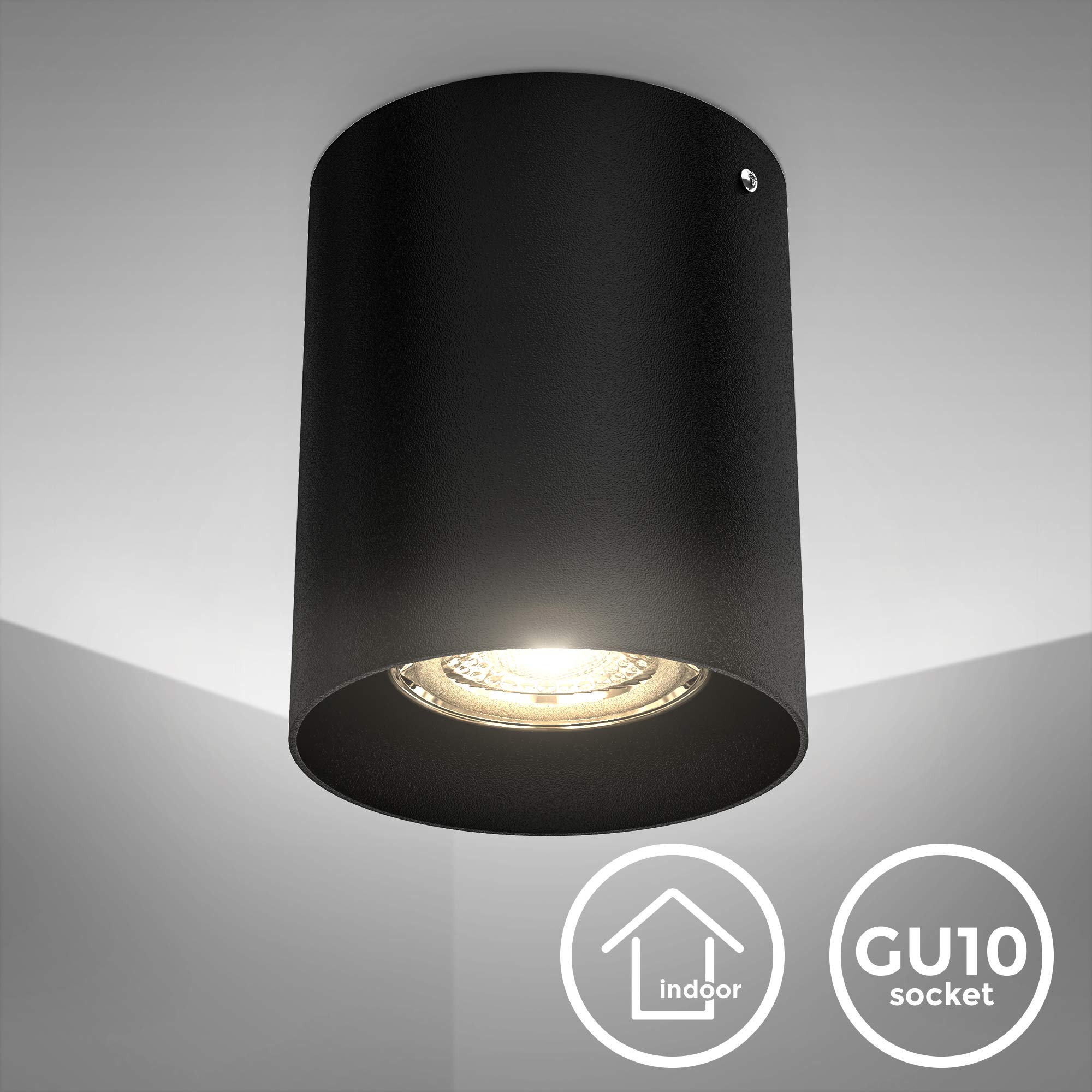 briloner-b-k-licht-aufbauspot-gu10-rund-8-x-9-5-cm-schwarz image 2