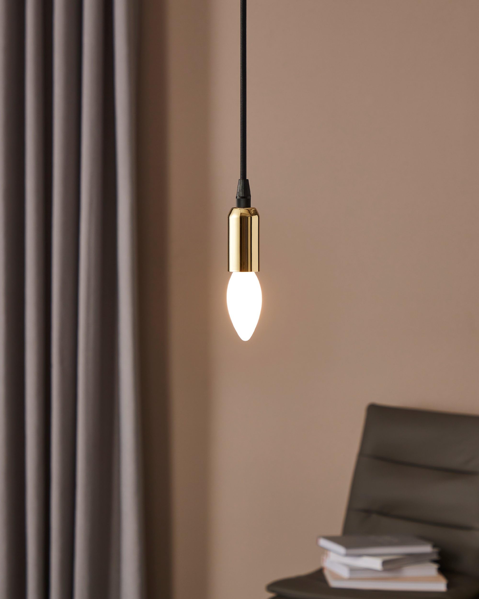 eglo-milky-e14-led-lampe-kerze-c35-7w-warmwei-806-lumen image 2