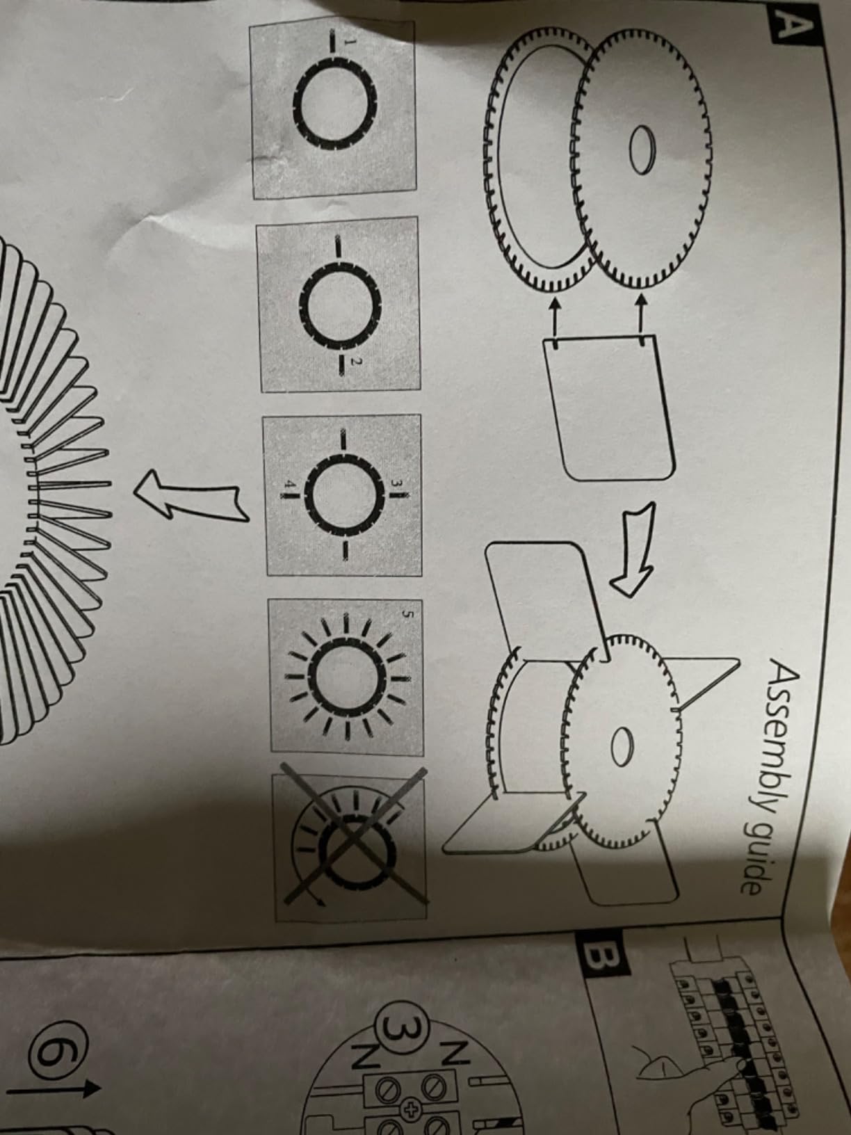 Schönes Skandi-Design, einfacher Aufbau