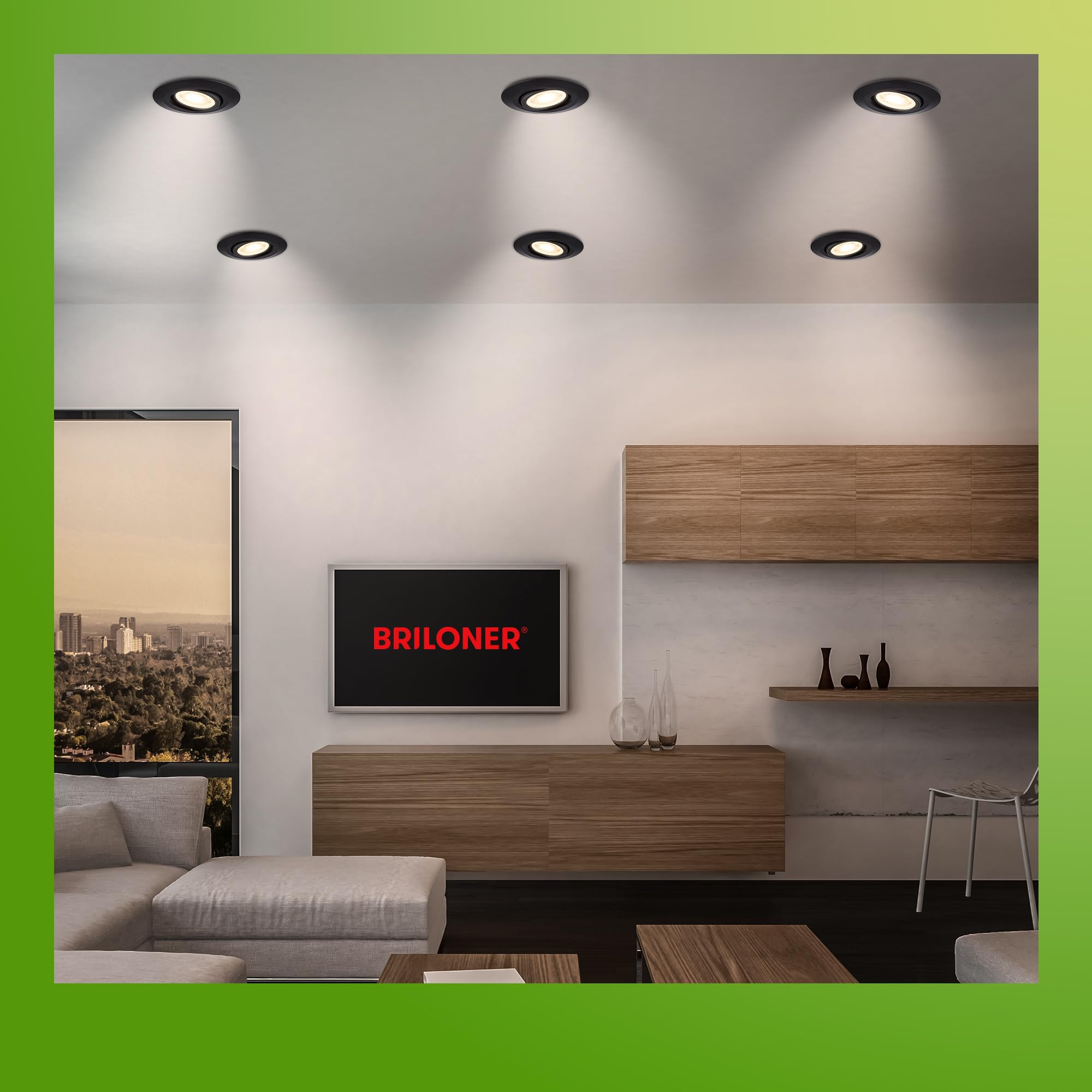briloner-led-einbaustrahler-6er-set-68mm-dimmbar-schwenkbar-2500k-4000k-schwarz image 4