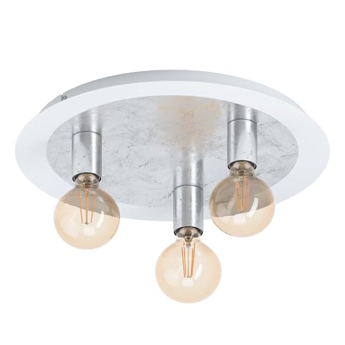eglo-passano-led-deckenlampe-3-flammig-vintage-wei-silber-45-cm image 6