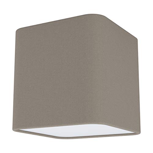 eglo-posaderra-deckenleuchte-e27-14-cm-stahl-wei-textil-taupe image 4