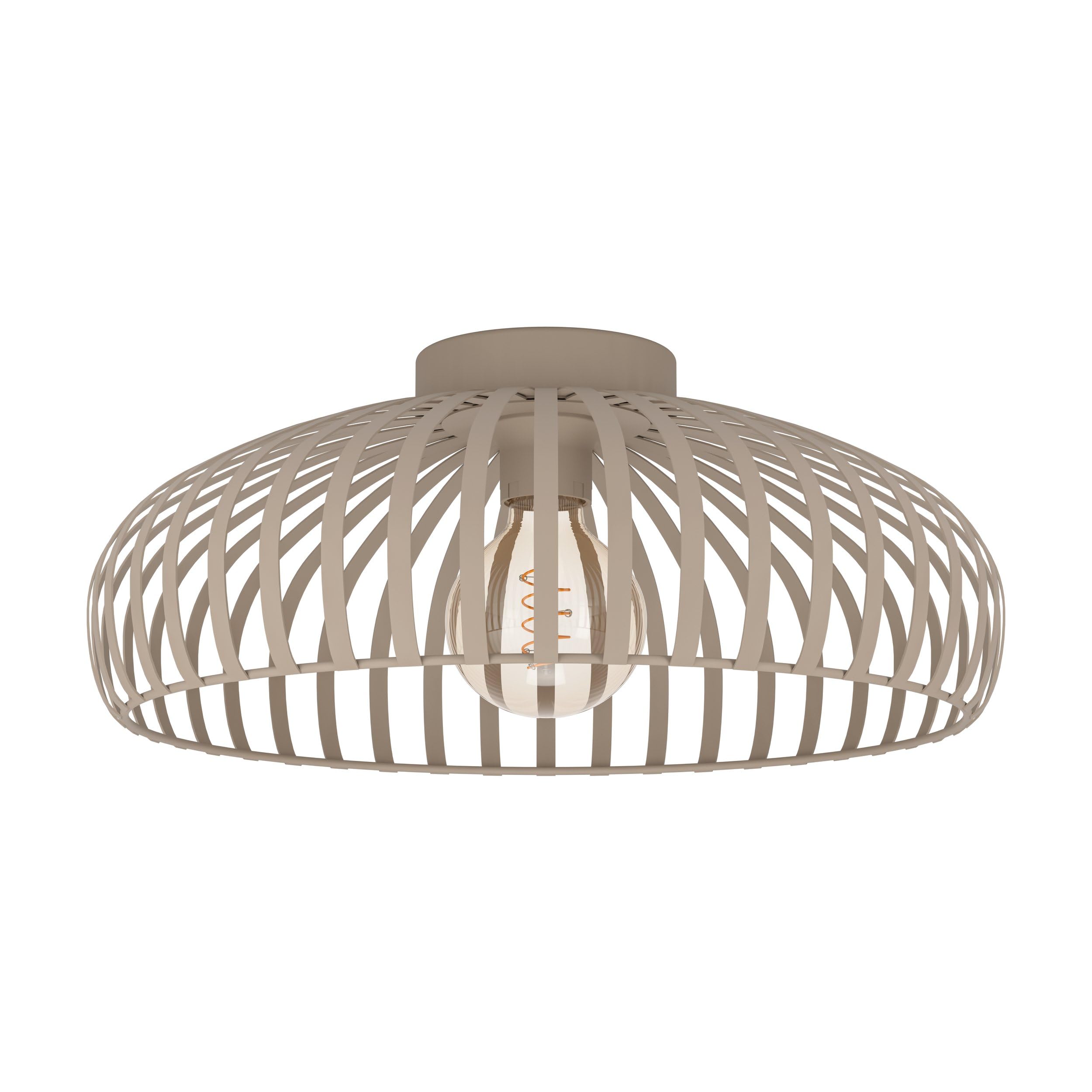 eglo-mogano-3-deckenlampe-43-cm-metall-deckenleuchte-beige-e27 image 1