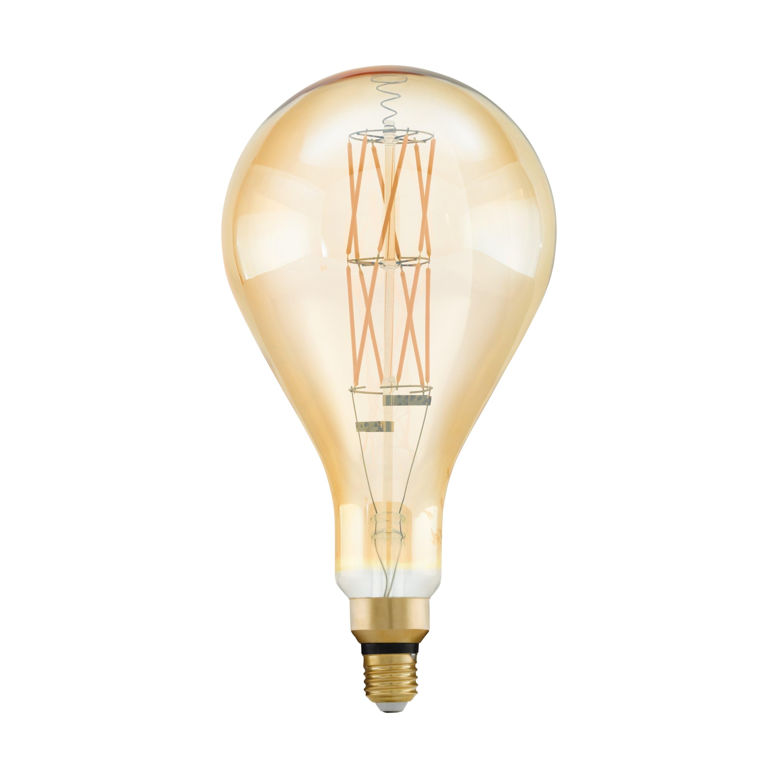 eglo-amber-vintage-ps160-led-gl-hbirne-e27-big-size-16-cm image 1