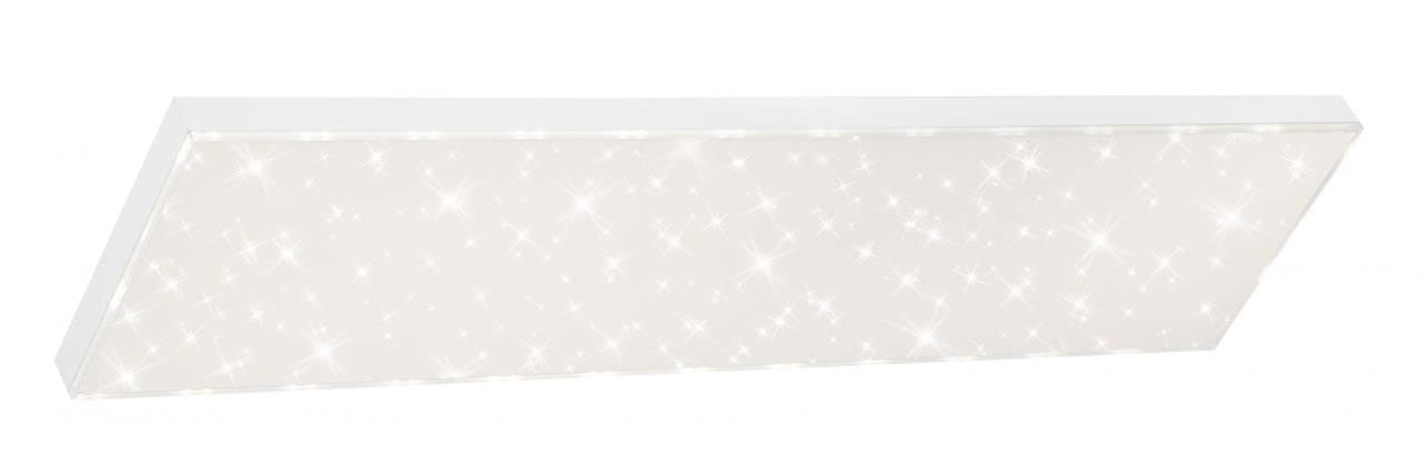 briloner-led-panel-deckenleuchte-100x25cm-sternenhimmel-mit-fernbedienung-wei image 1