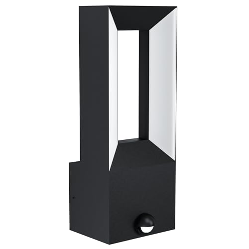 eglo-riforano-led-au-en-wandleuchte-mit-bewegungsmelder-ip44-schwarz image 7