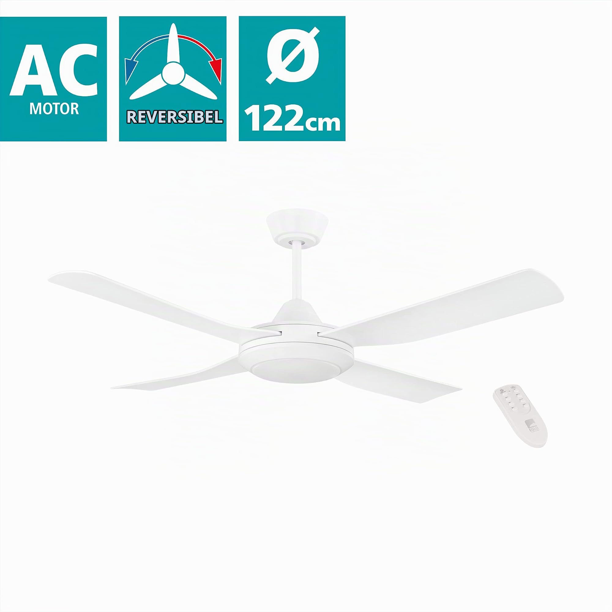 eglo-bondi-deckenventilator-mit-beleuchtung-122-cm-wei-matt-fernbedienung image 3