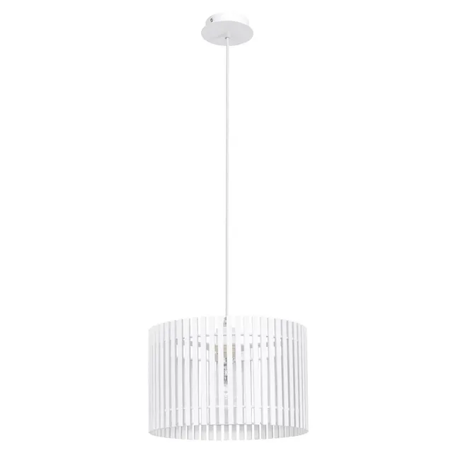 eglo-narola-pendelleuchte-e27-wei-holz-metall-32-5-cm image 1