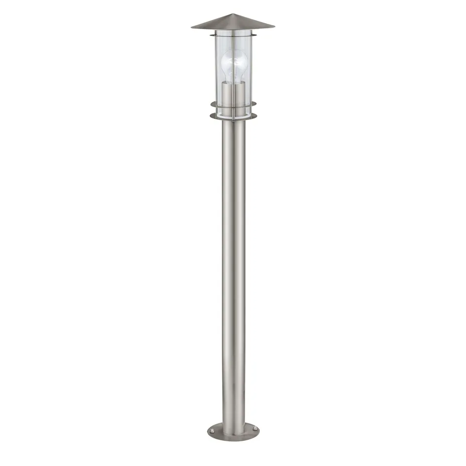 eglo-lisio-au-en-wegelampe-100-cm-e27-ip44-edelstahl-silber-glas-transparent image 1