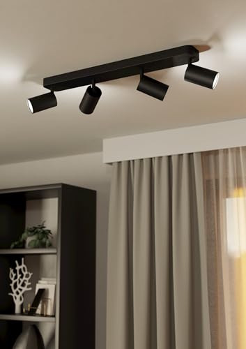 eglo-connect-z-telimbela-z-smart-led-decken-spot-4-flammig-schwarz-rgb-zigbee image 7