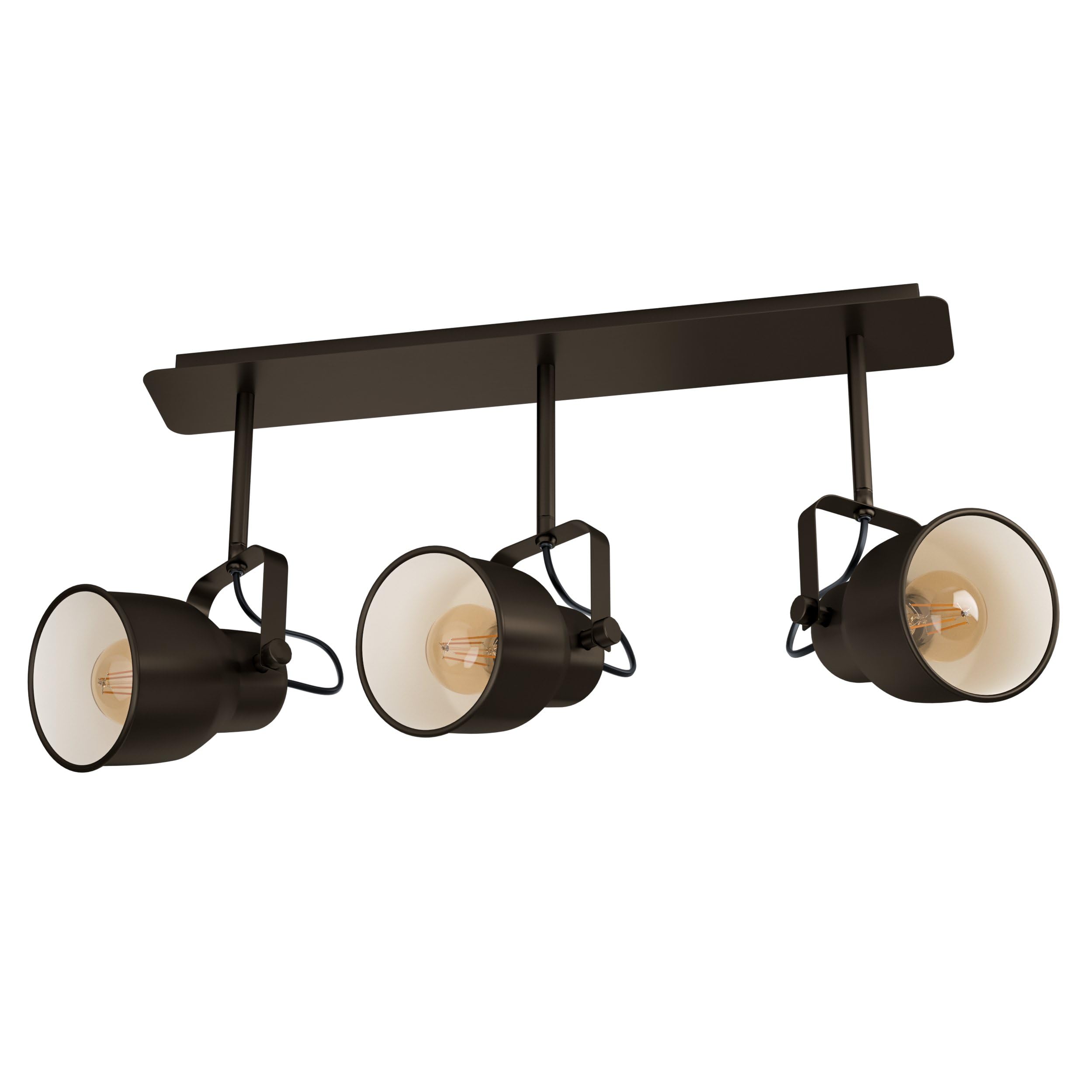 eglo-mitchley-deckenleuchte-3-flammig-vintage-industrial-50-cm image 5
