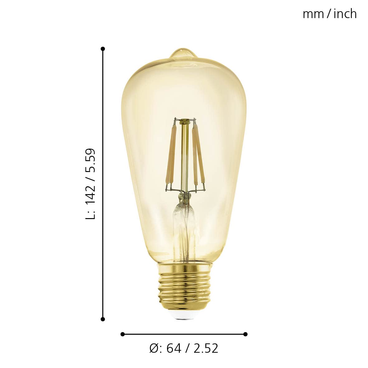 eglo-connect-z-smart-home-led-leuchtmittel-e27-st64-zigbee-5-5w image 5