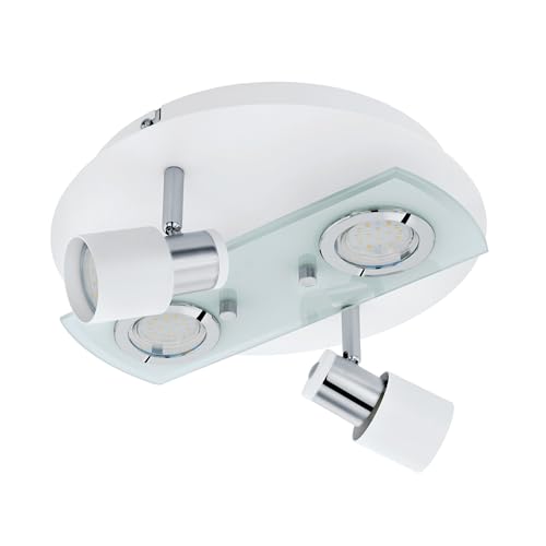 eglo-pawedo-1-led-deckenlampe-4-flammig-gu10-stahl-wei-chrom image 2