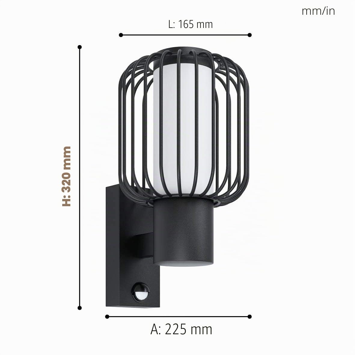 eglo-ravello-au-en-wandlampe-e27-mit-bewegungsmelder-und-lichtsensor-ip44-schwar image 7
