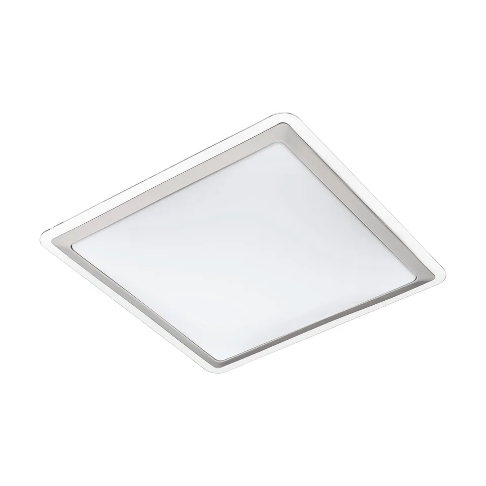 eglo-competa-1-led-deckenleuchte-43-cm-nickel-matt-wei image 1