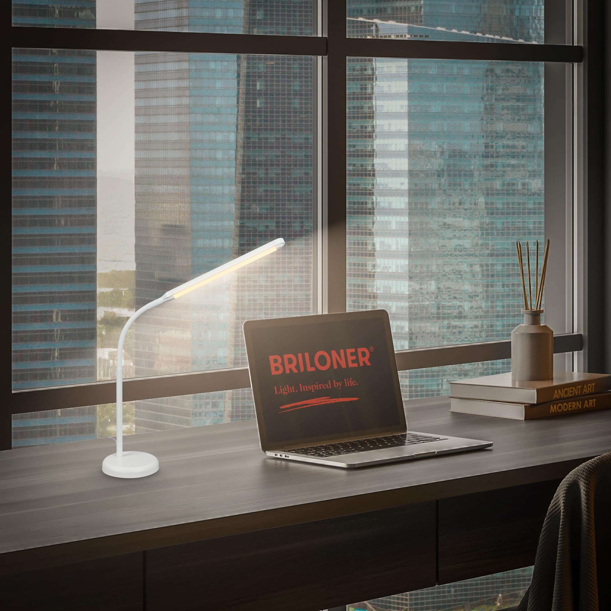 briloner-led-schreibtischlampe-touch-dimmbar-schwenkbar-wei-usb-c image 4