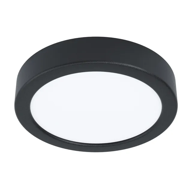 eglo-fueva-5-led-deckenleuchte-16-cm-aufbauleuchte-schwarz-wei-1200-lumen image 1