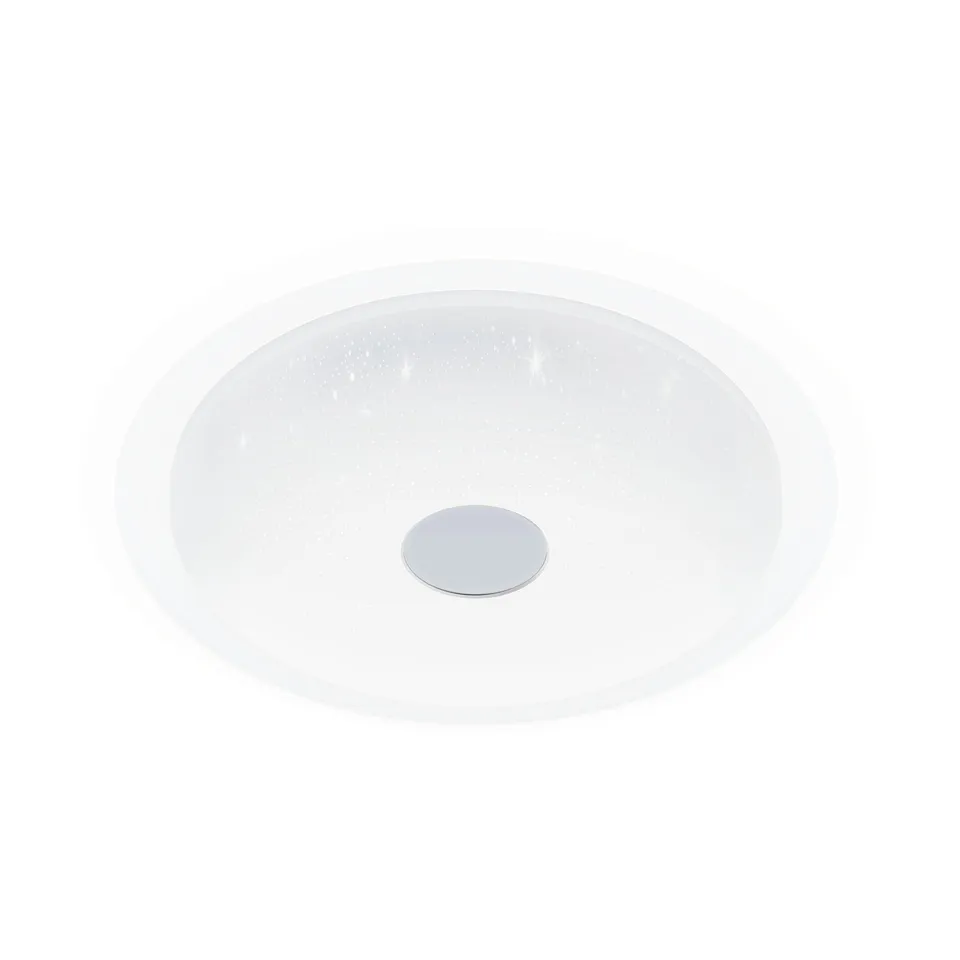 eglo-igroka-1-led-deckenleuchte-46-5-cm-kristall-effekt-dimmbar-per-fernbedienun image 1