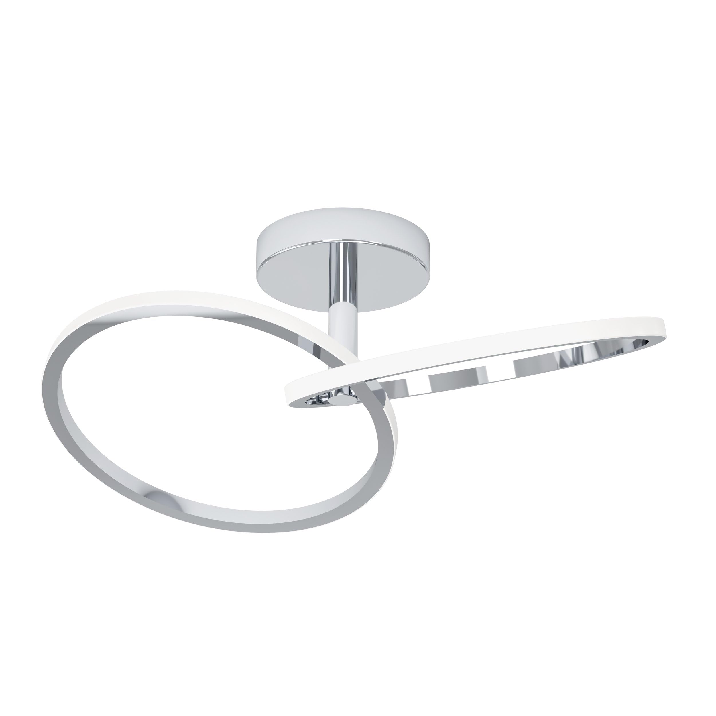eglo-congiunti-led-deckenleuchte-ringe-46-5-cm-chrom image 1