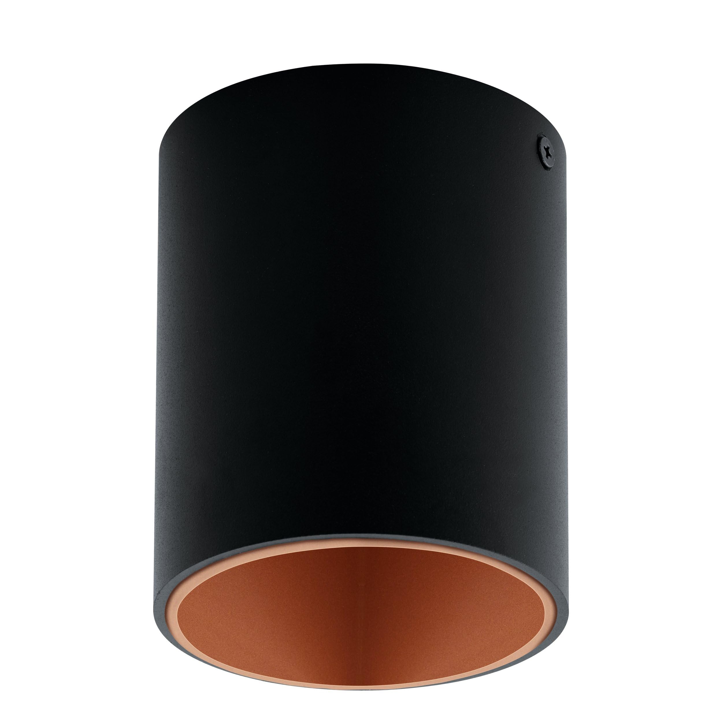 eglo-polasso-led-deckenleuchte-schwarz-kupfer-aluminium-10-cm image 1