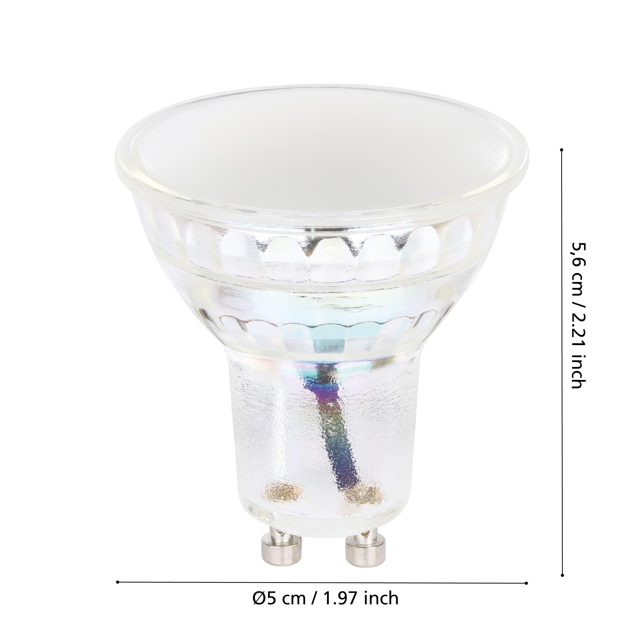eglo-led-reflektor-lampe-2er-set-gu10-dimmbar-2000-3000k image 4