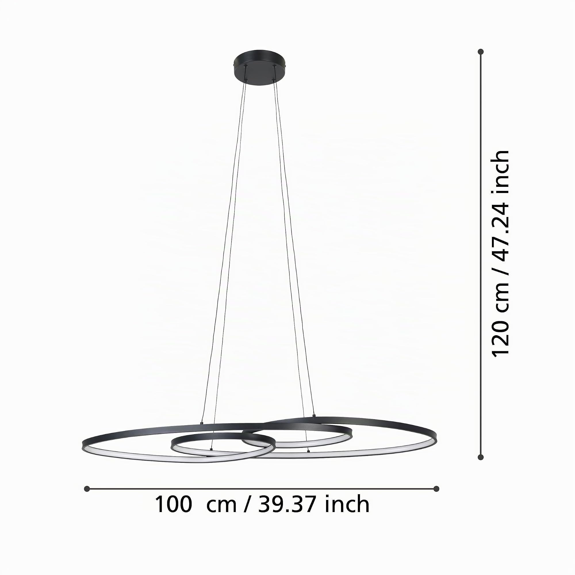eglo-gianella-led-h-ngelampe-100-cm-pendelleuchte-schwarz-wei-4400-lm-dimmbar image 7
