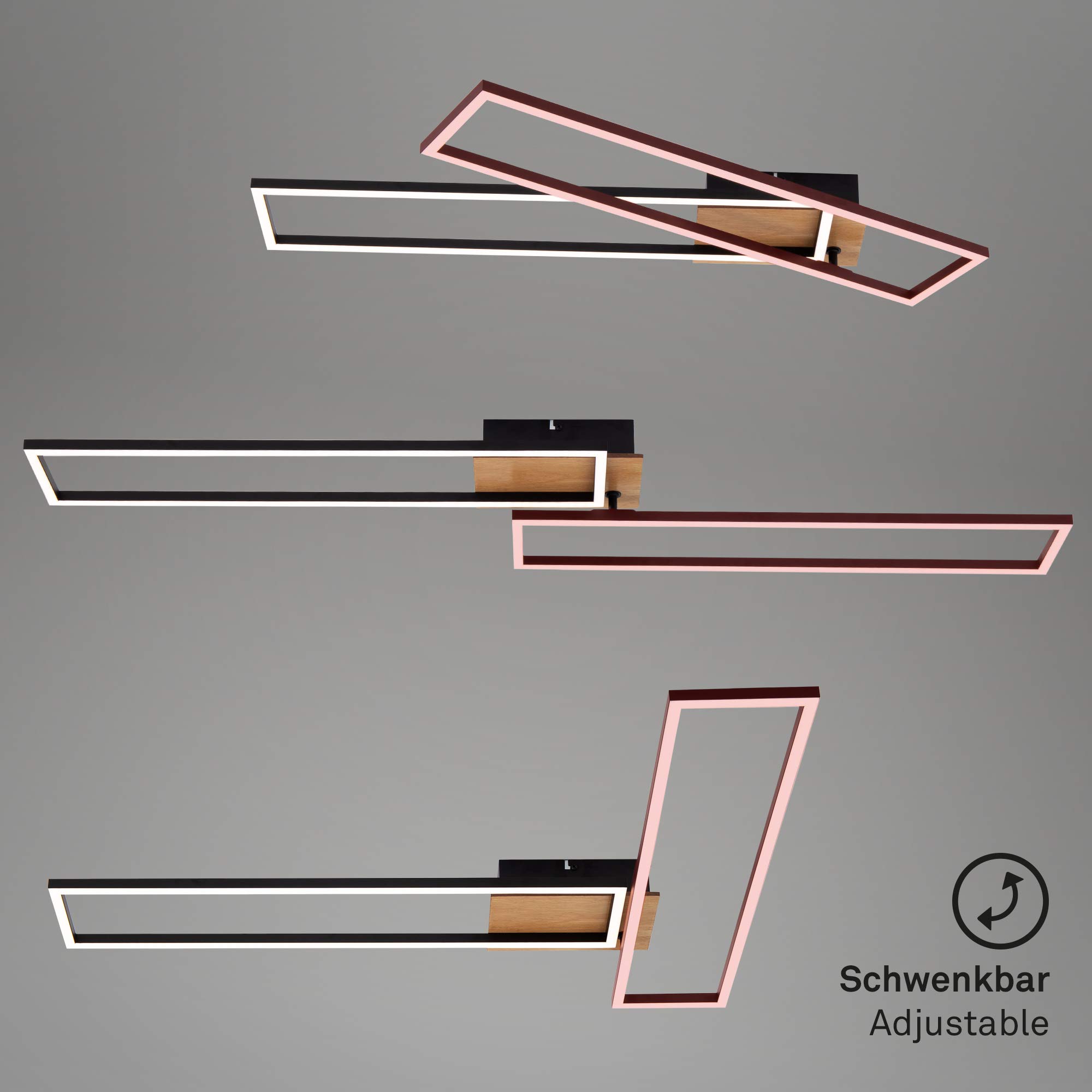 briloner-blackline-led-deckenlampe-110-cm-dimmbar-cct-fernbedienung-schwarz-holz image 4