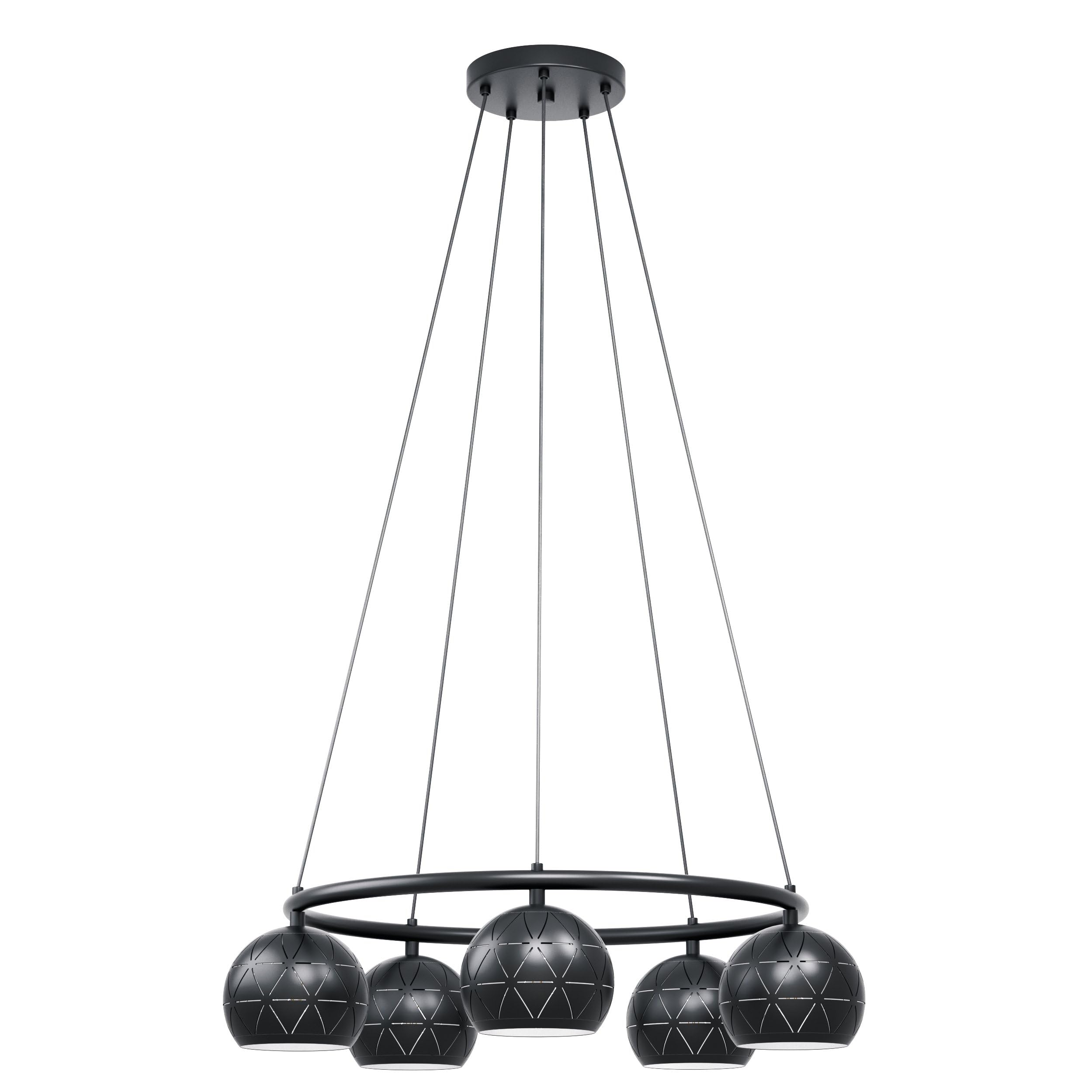 eglo-cantallops-pendelleuchte-5-flammig-e14-stahl-schwarz image 1