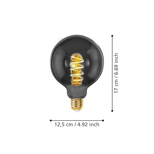 eglo-e27-led-lampe-vintage-dimmbar-rauchglas-spiral-filament-gro image 7