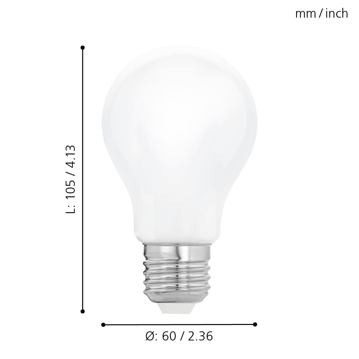 eglo-milky-led-e27-lampe-a60-7w-60w-806-lumen-warmwei-2700k image 6