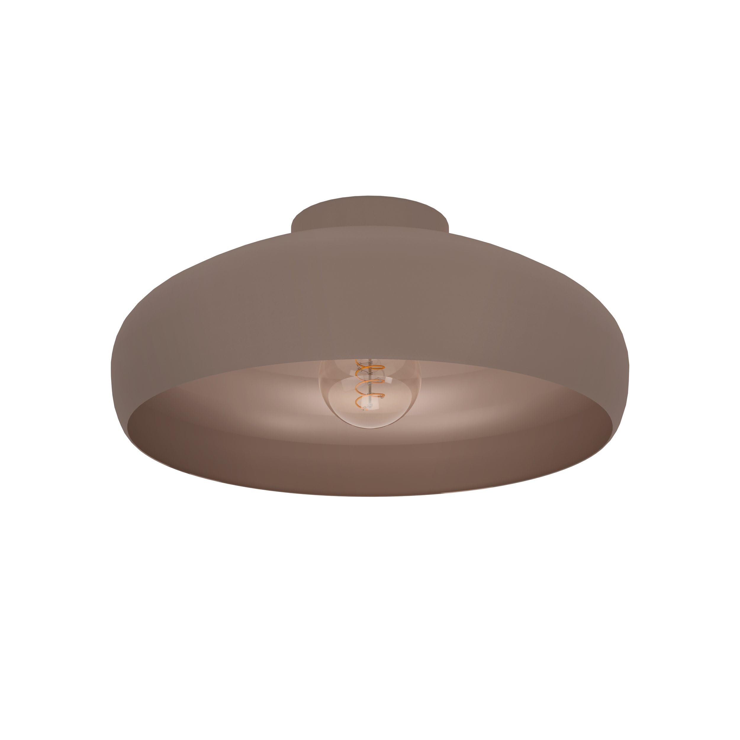 eglo-mogano-deckenleuchte-rund-40cm-mokka-stahl-e27 image 1