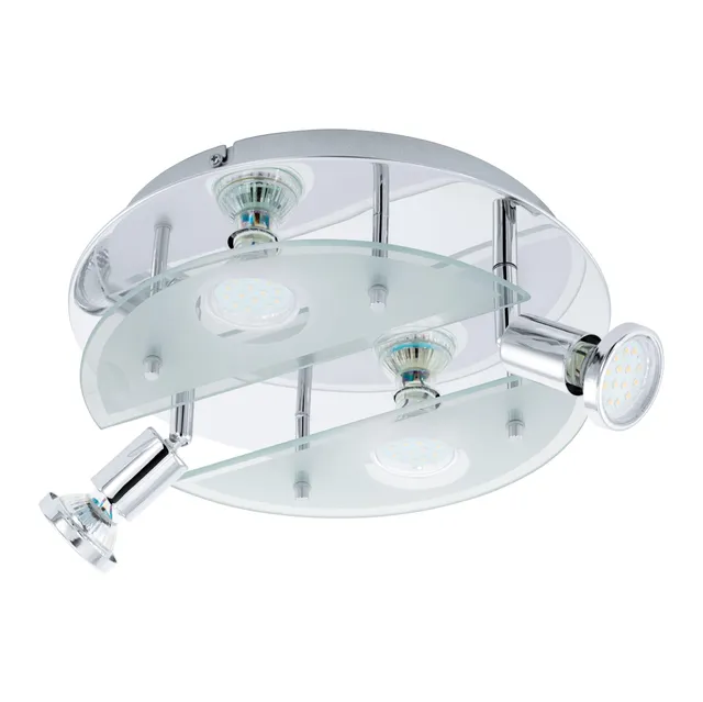 eglo-cabo-1-led-deckenleuchte-4-flammig-chrom-29-cm image 1