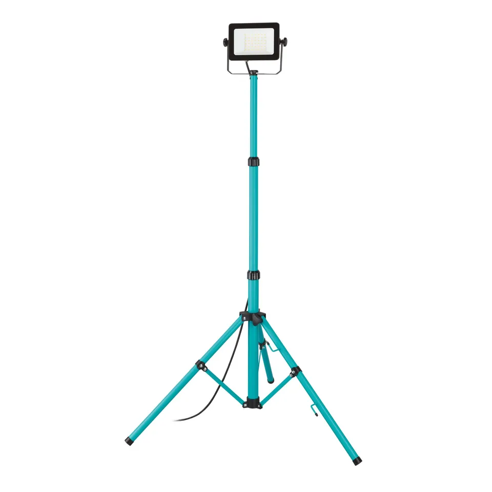 eglo-led-baustrahler-mit-stativ-h-henverstellbar-30w-2500lm-ip65 image 1