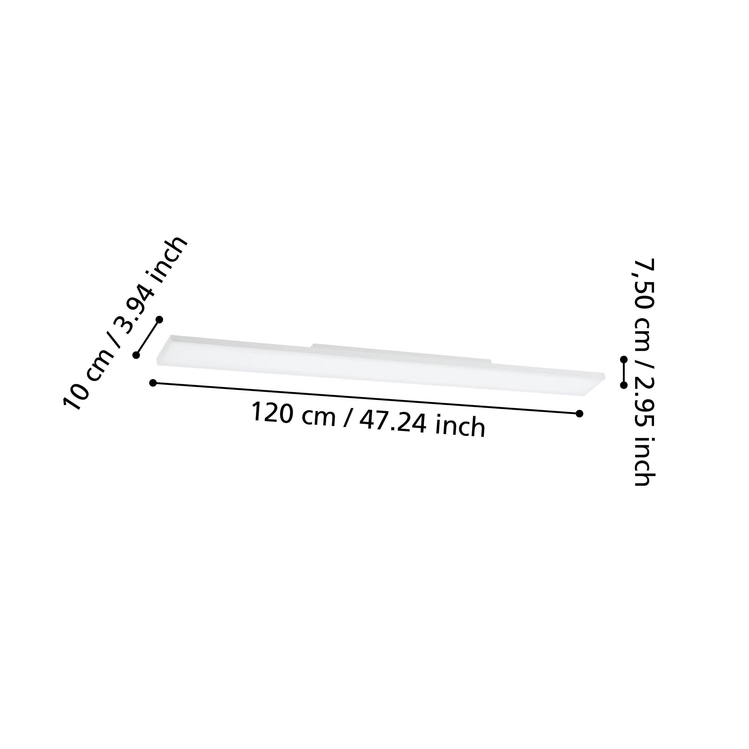 eglo-turcona-z-connect-z-smart-led-panel-120x10-cm-zigbee-rgb-dimmbar-wei image 8