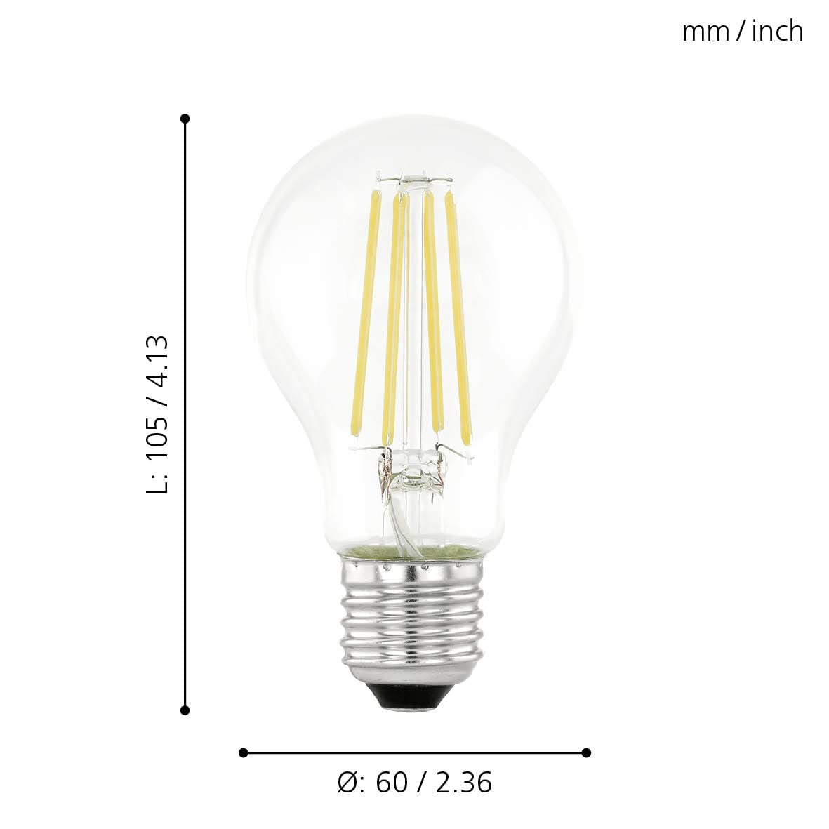 eglo-led-e27-tag-nacht-sensor-lampe-6w-a60-warmwei image 3