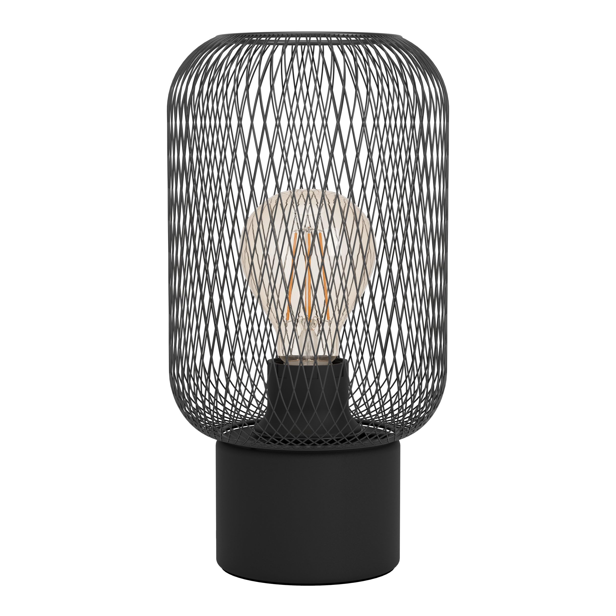 eglo-wrington-1-tischlampe-tischleuchte-vintage-industrial-schwarz-e14 image 5