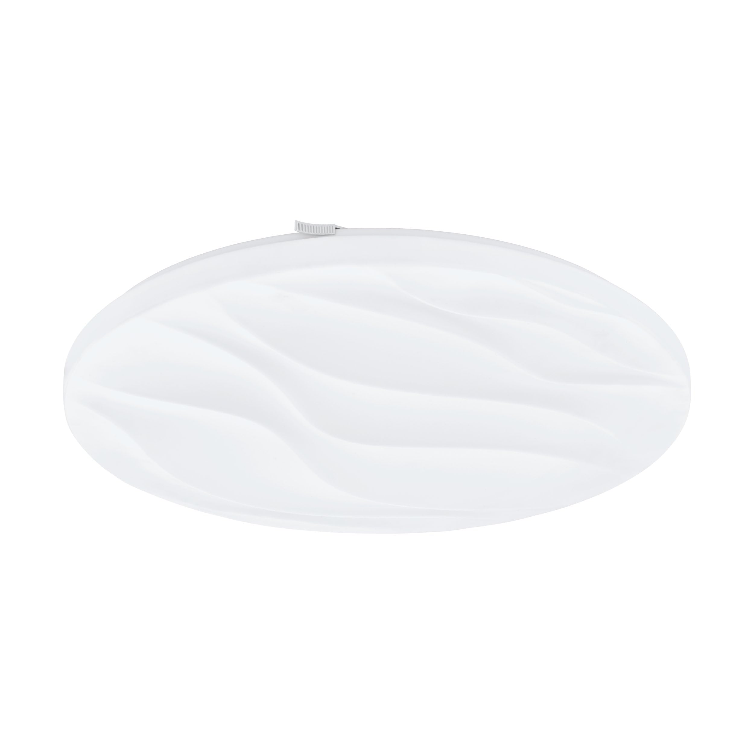 eglo-benariba-led-deckenleuchte-rund-55-cm-wei-wellen-dekor image 1