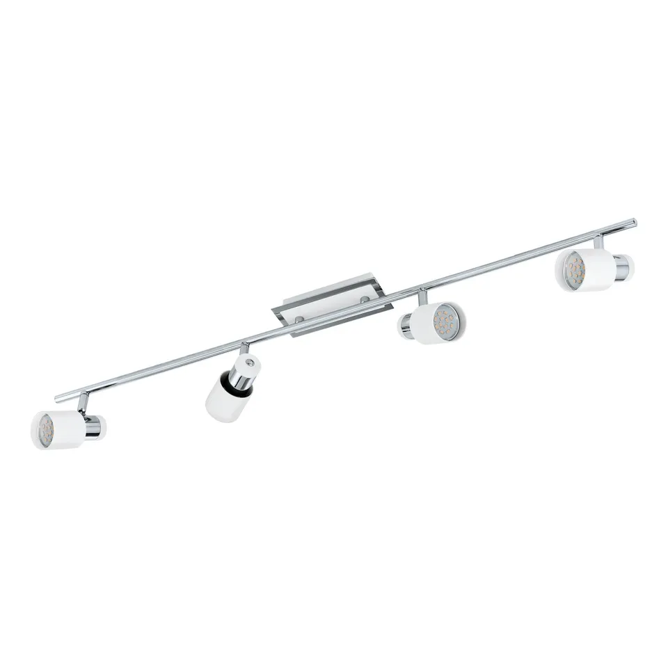 eglo-davida-led-deckenlampe-4-flammig-deckenspot-metall-chrom-wei-mit-gu10-warmw image 1