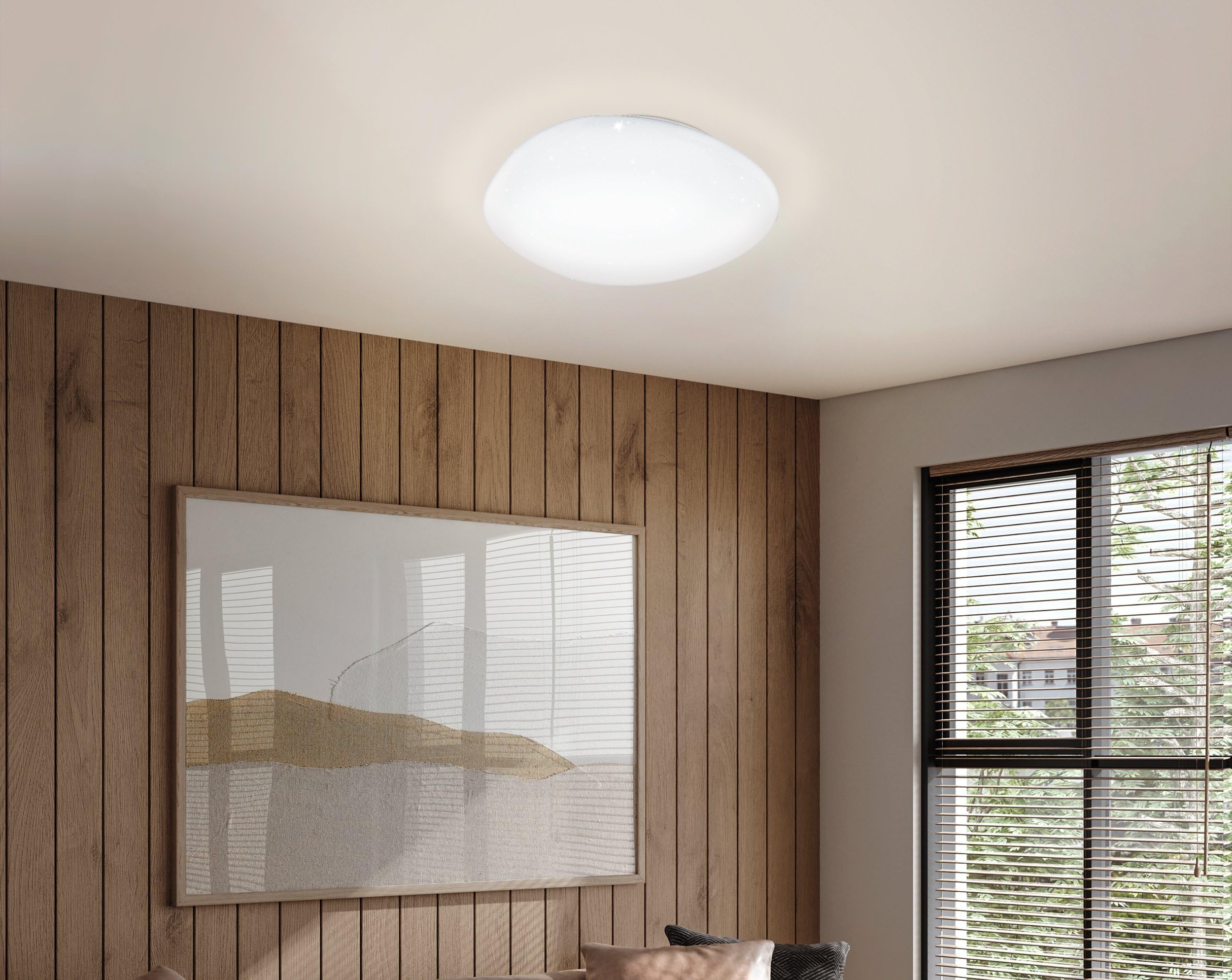 eglo-sileras-1-led-deckenleuchte-45-cm-sternenhimmel-dimmbar-cct-mit-fernbedienu image 3