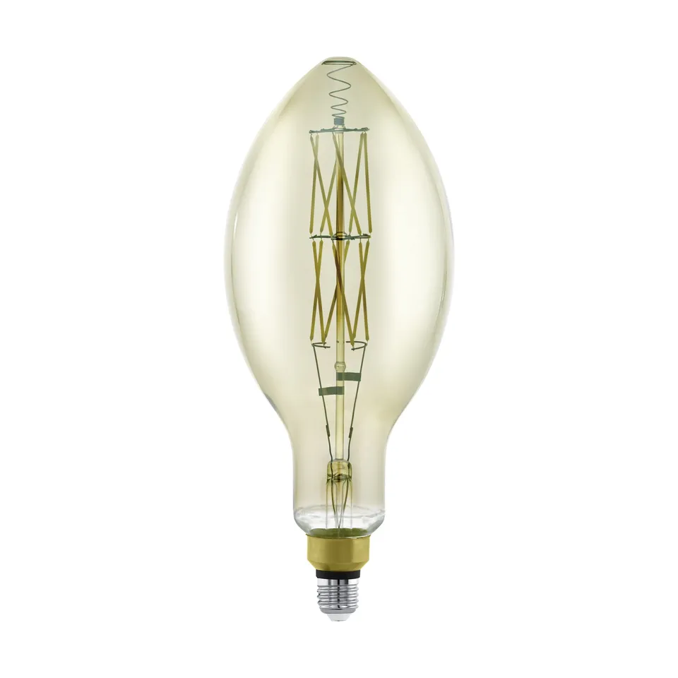 eglo-smoky-vintage-led-filament-e27-big-size-14-cm-dimmbar image 1
