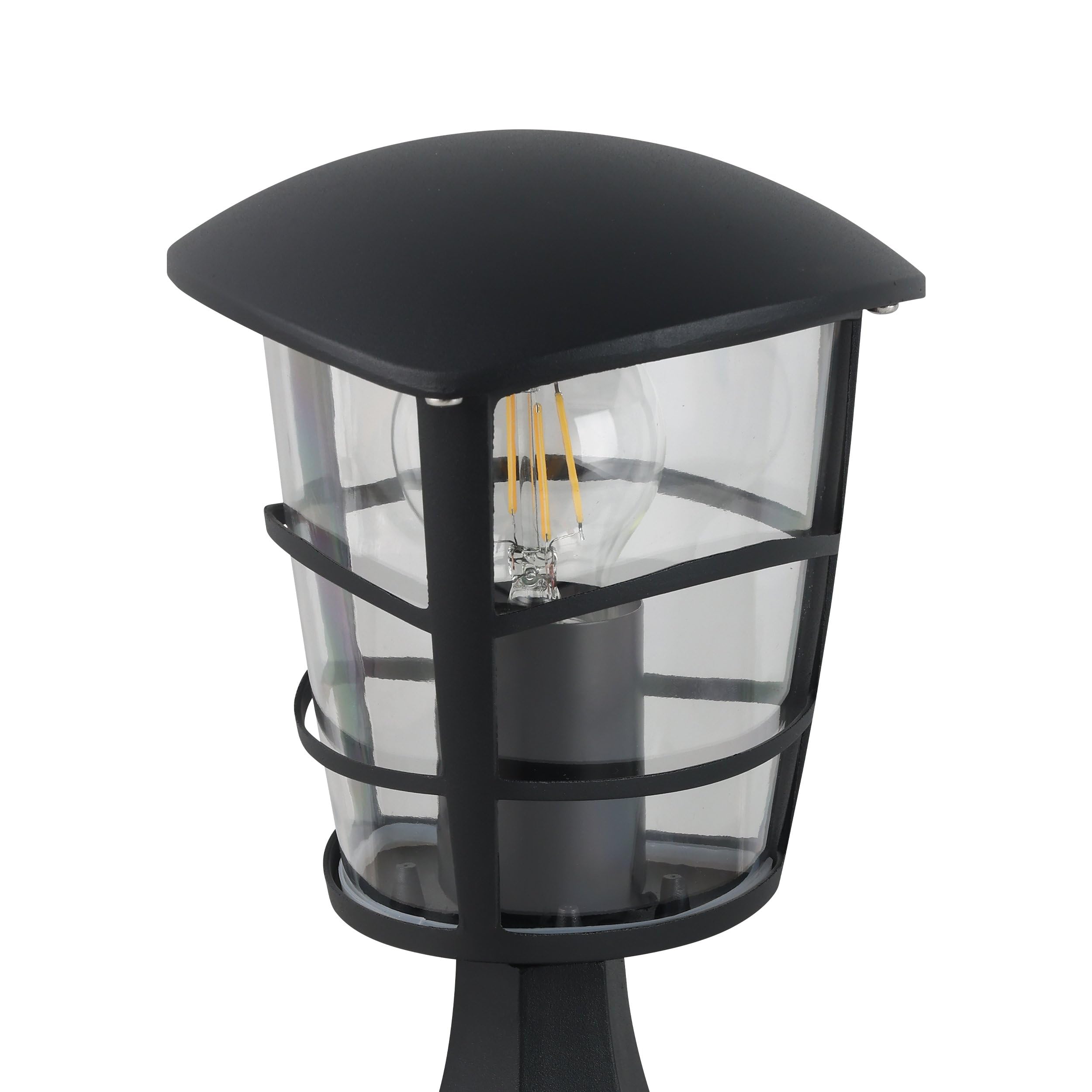 eglo-aloria-au-en-sockelleuchte-30-cm-schwarz-aluguss-e27-ip44 image 4