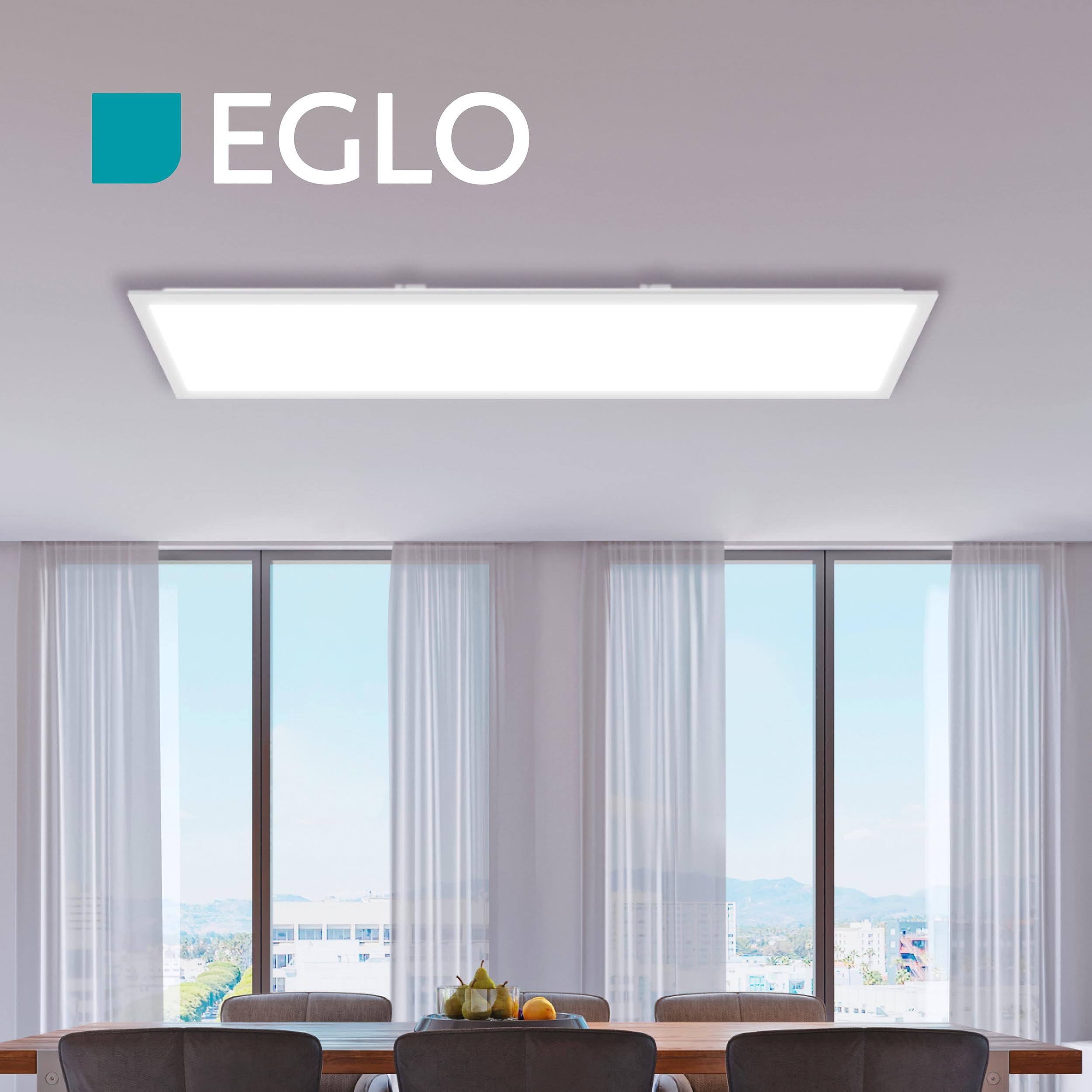 eglo-bottazzo-led-deckenleuchte-100x25-cm-mit-fernbedienung-dimmbar-2700-6500k-r image 3