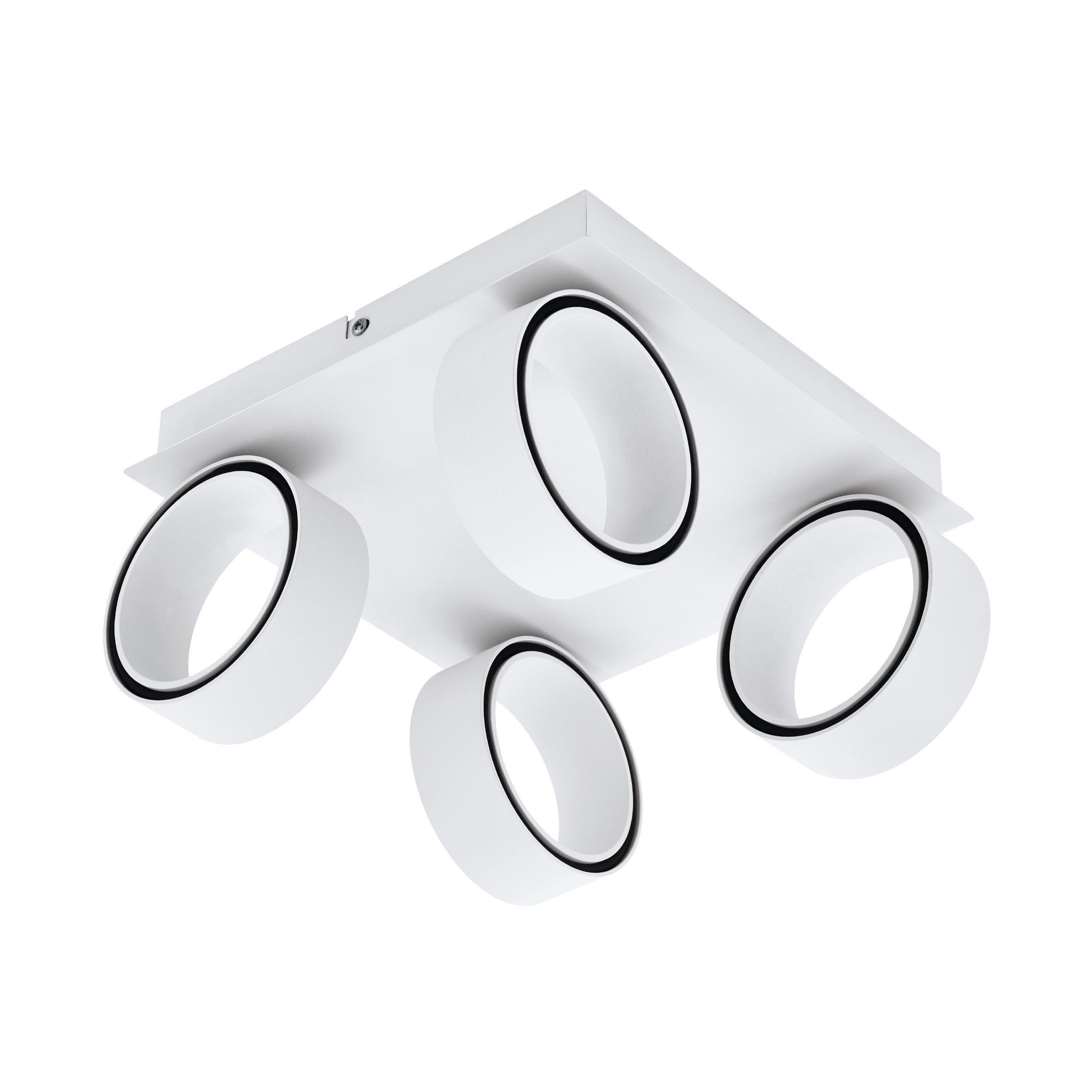 eglo-albariza-led-deckenspot-4-flammig-wei-25x25-cm-warmwei image 1