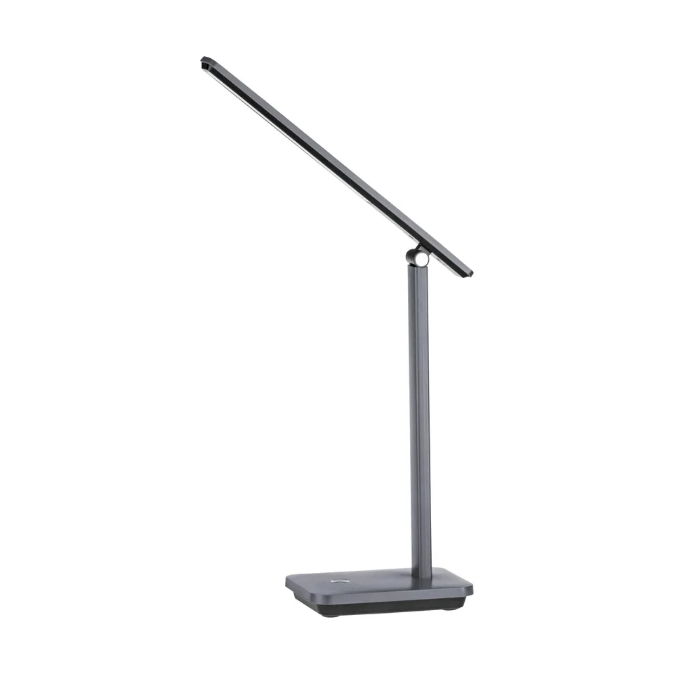 eglo-iniesta-led-akku-tischlampe-touch-dimmbar-grau-schwarz image 1