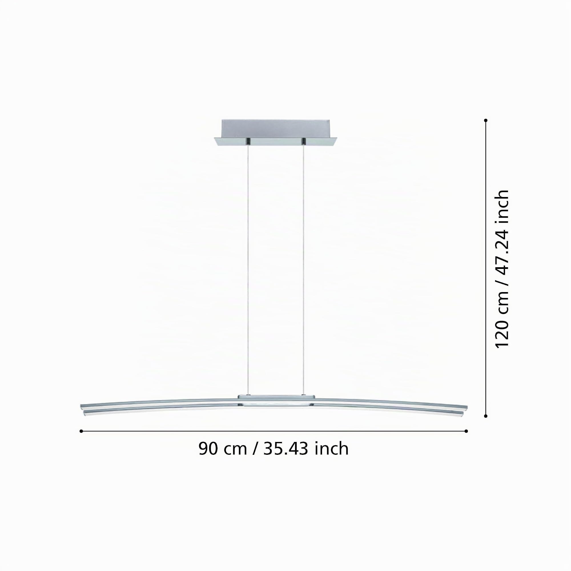 eglo-lasana-led-pendelleuchte-90cm-chrom-wei-30w-2500lm-warmwei image 7